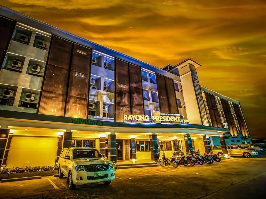 Rayong President Hotel Bagian luar foto
